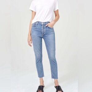AGOLDE | REVOLVE Nico High Rise Jeans Size 27 Organic Cotton Stretchy Comfy